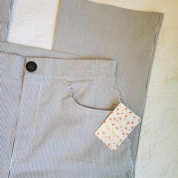 NWT Free People Strip Pants, Size M. - Picture 13 of 16